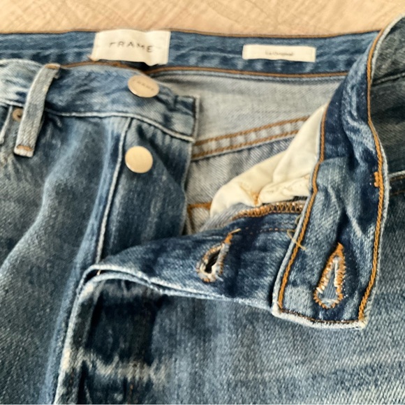 FRAME Le Original ankle length jeans, US 29, button front, color glacier - Picture 8 of 9